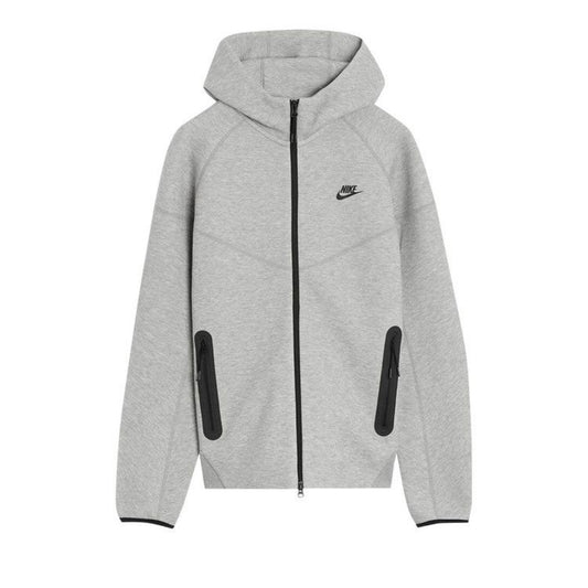 Nike Men's Tech Fleece Full-Zip Windrunner Grey Hoodie