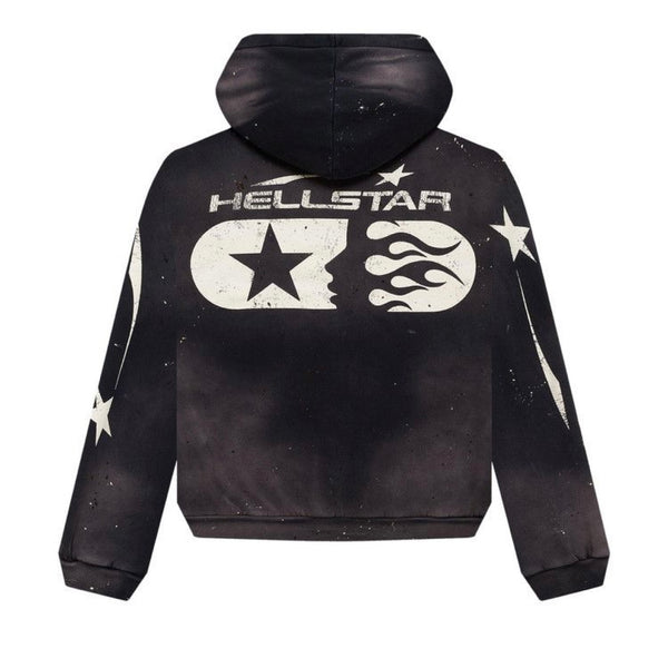 Hellstar Studios Zip Hoodie 'Black'