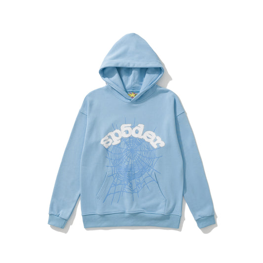 Sp5der Web Hoodie 'Sky Blue'