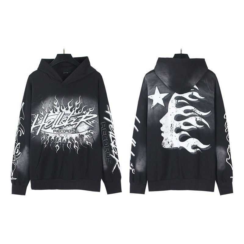 Hellstar Records Hoodie Black